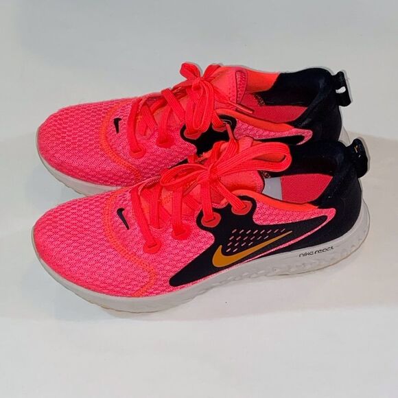 Nike AA1626-603 Women Legend React Sneakers in Bright Pink Accent Running Sz 8.5 - Picture 7 of 13